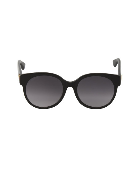 Gucci Gg0035s 001 Round Shape Negro Gris Degradado
