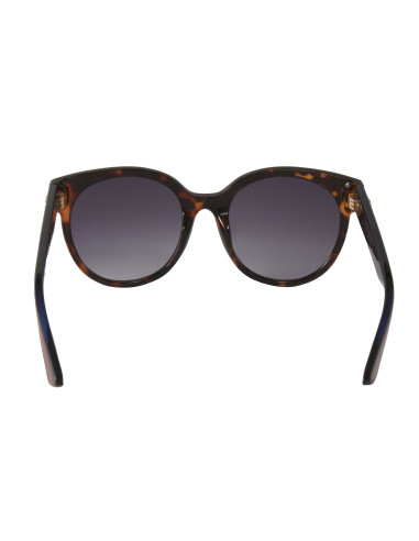 Gucci Gg0035s 004 Round Shape Cafe Degradado Carey Azul | Sunnies.uno