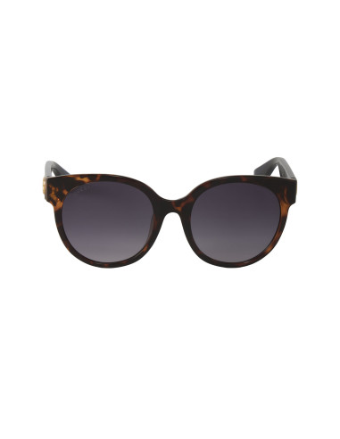 Gucci Gg0035s 004 Round Shape Cafe Degradado Carey Azul | Sunnies.uno
