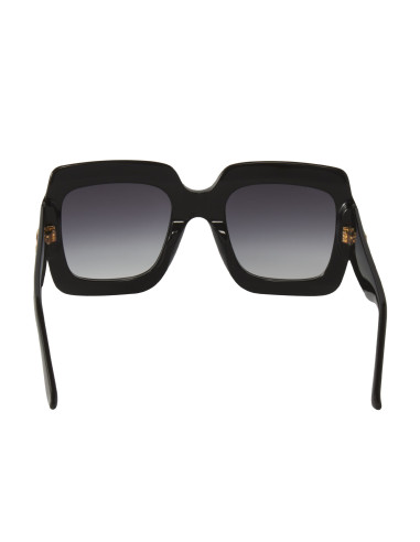 Gucci GG0053S 001 Square Shape Negro Degradado Dorado