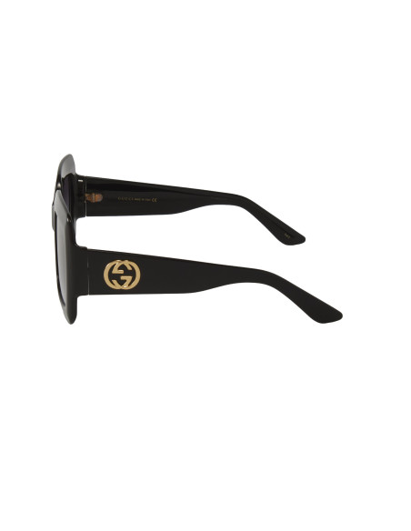 Gucci GG0053S 001 Square Shape Negro Degradado Dorado