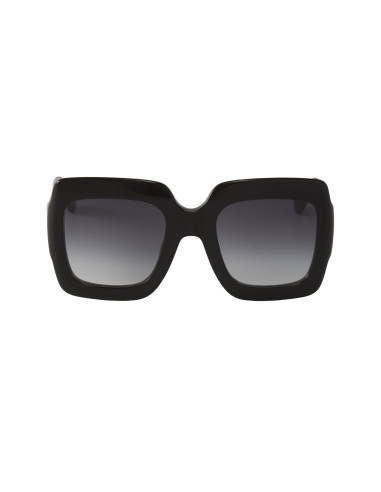 Gucci GG0053S 001 Square Shape Negro Degradado Dorado