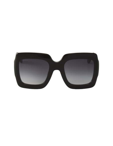 Gucci GG0053S 001 Square Shape Negro Degradado Dorado