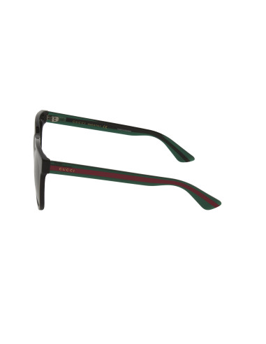 Gucci GG0057SK 002 Square Shape Negro Verde Original