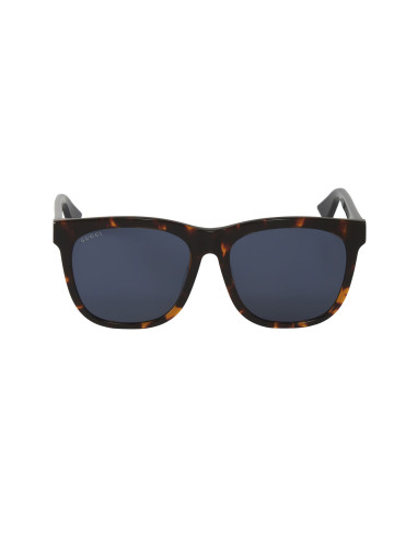 Gucci GG0057SK 004 Square Shape Carey Cafe Azul Original
