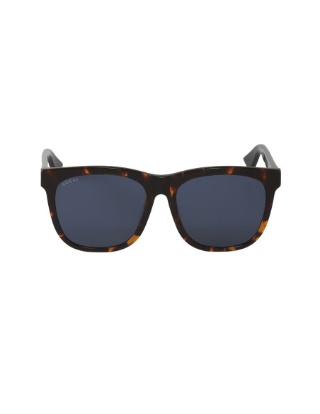Gucci GG0057SK 004 Square Shape Carey Cafe Azul Original