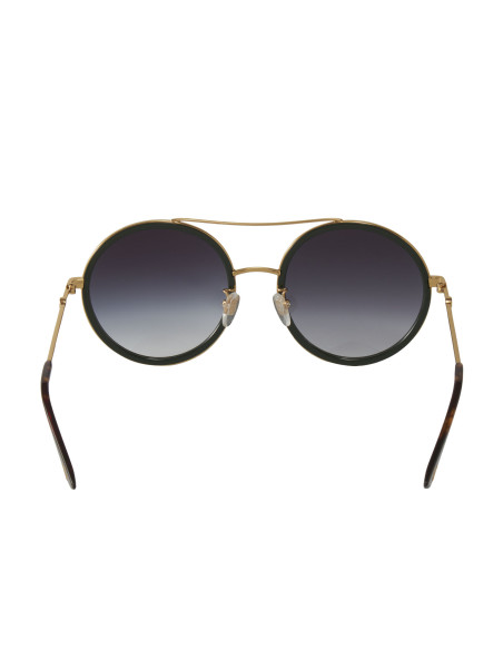 Gucci Gg0061s 003 Round Double Bridge Gris Nuevo Original | Sunnies...