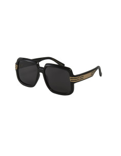 Gucci Gg0979S 001 Square Shape Negro Dorado
