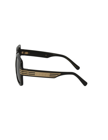 Gucci Gg0979S 001 Square Shape Negro Dorado
