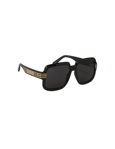 Gucci Gg0979S 001 Square Shape Negro Dorado