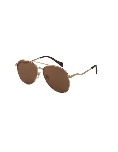 Gucci GG0969S 002 New Aviator Cafe Dorado