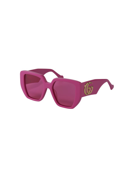 Gucci Gg0956S 006 Square Shape Rosa Dorado
