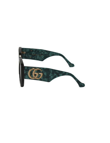Gucci Gg0956S 001 Square Shape Negro Verde