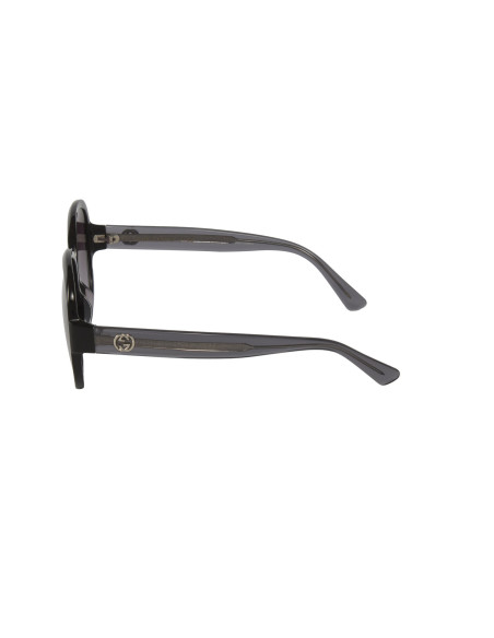 Gucci Gg0080sk 004 Round Oval Care Cafe degradado Original