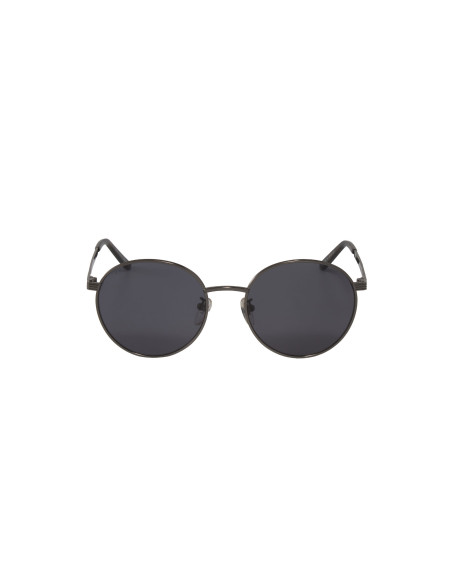 Gucci Gg0944Sa 001 Round Metal Plateado Gris Transparente | Sunnies.uno