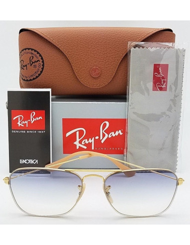 Ray Ban Rb3603 001/19 Caravan Blaze Azul degradado original | Sunni...
