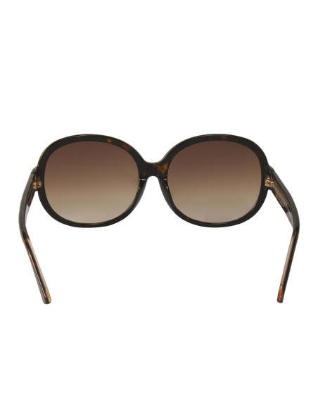 Gucci Gg0080sk 004 Round Oval Care Cafe degradado Original