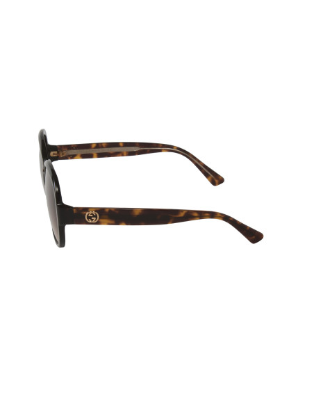 Gucci Gg0080sk 004 Round Oval Care Cafe degradado Original