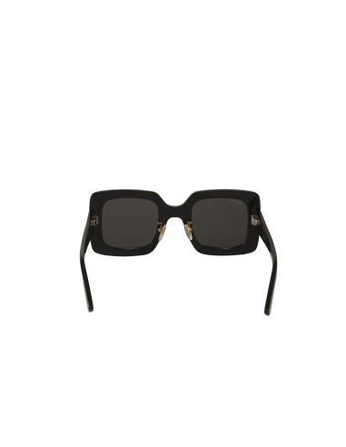 Gucci Gg0780S 004 Square Shape Negro Gris Nuevo Original | Sunnies.uno