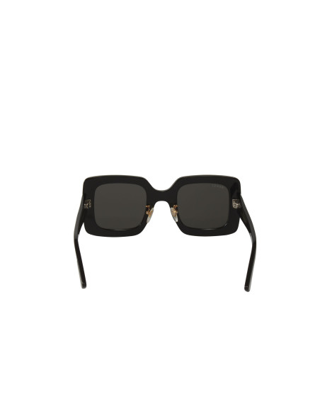 Gucci Gg0780S 004 Square Shape Negro Gris Nuevo Original | Sunnies.uno