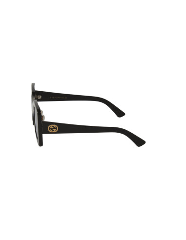 Gucci Gg0780S 004 Square Shape Negro Gris Nuevo Original | Sunnies.uno