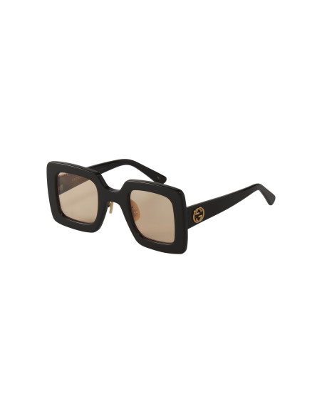 Gucci Gg0780S 006 Square Shape Negro Ambar