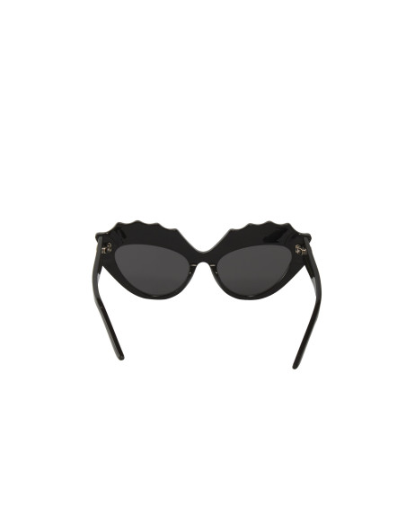 Gucci GG0781S 001 Eye Cat Hollywood Collection Negro Plata