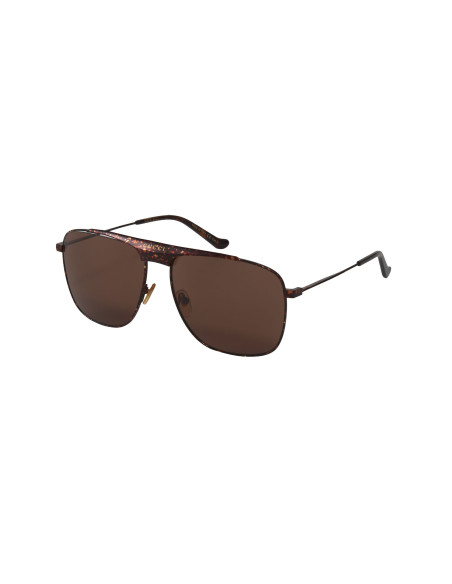 Gucci GG0909S 002 New Aviator Gunmetal Cafe