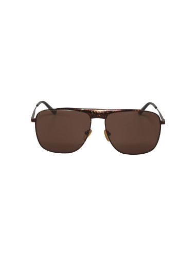 Gucci GG0909S 002 New Aviator Gunmetal Cafe