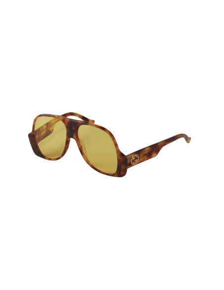 Gucci GG0785S 002 Fashion Inspired Carey Cafe Ambar Original