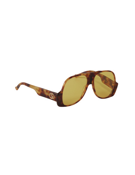 Gucci GG0785S 002 Fashion Inspired Carey Cafe Ambar Original