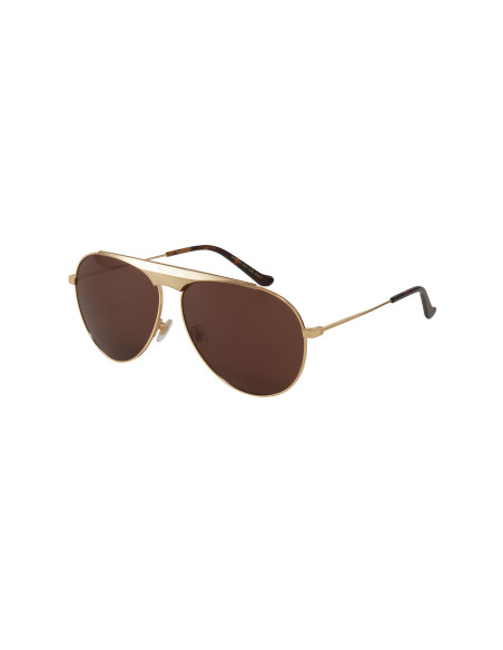 Gucci GG0908S 001 New Aviator Negro Dorado Original