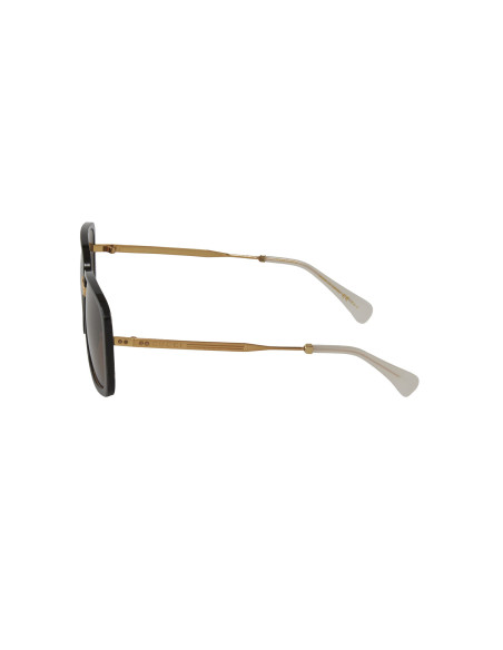 Gucci Gg0787s 002 Square shape Vino Negro Dorado Original | Sunni...