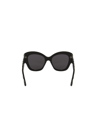 Gucci Gg0808S 001 Square Shape Negro Dorado Original