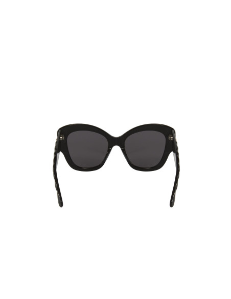 Gucci Gg0808S 001 Square Shape Negro Dorado Original