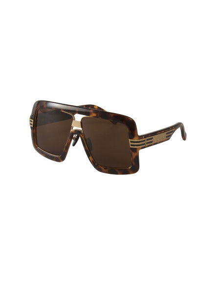 Gucci GG0900S 002 Aviator Oversized Cafe Dorado