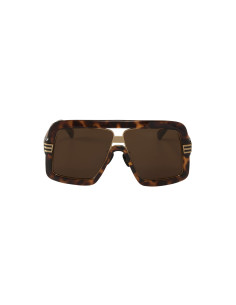 Gucci GG0900S 002 Aviator Oversized Cafe Dorado 2