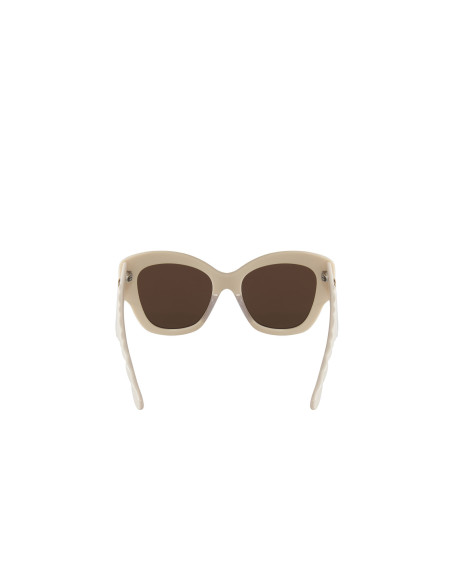 Gucci Gg0808S 002 Square Shape Crema Cafe Original