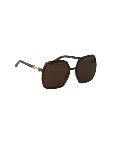 Gucci GG0890S 002 Shaque Shape Carey Dorado