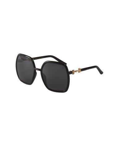 Gucci GG0890S 001 Shaque Shape Negro Dorado