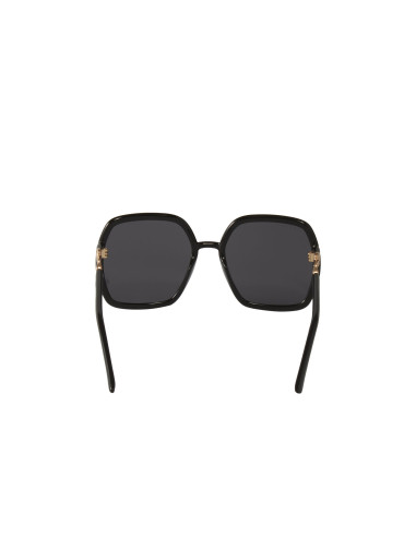 Gucci GG0890S 001 Shaque Shape Negro Dorado