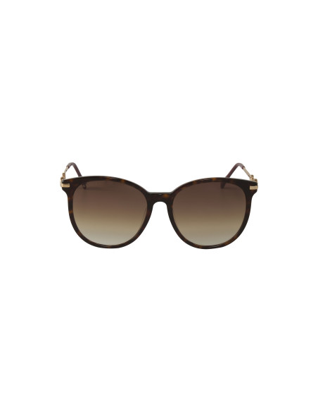 Gucci GG0885SA 002 Round Shape Cafe Degradado Dorado | Sunn...