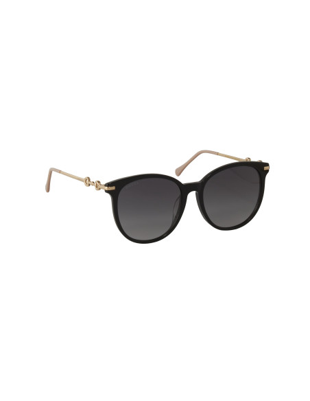 Gucci GG0885SA 002 Round Shape Negro Degradado Dorado | Sunn...