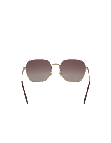 Gucci Gg0882Sa 005 Square Shape Cafe degradado Dorado
