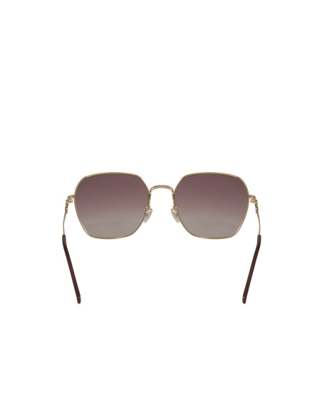 Gucci Gg0882Sa 005 Square Shape Cafe degradado Dorado