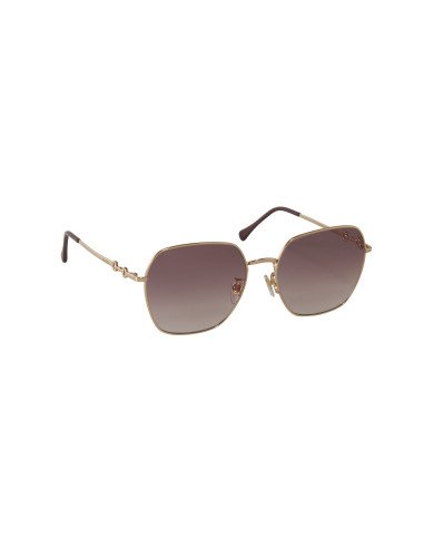 Gucci Gg0882Sa 005 Square Shape Cafe degradado Dorado