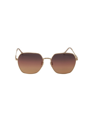 Gucci Gg0882Sa 004 Square Shape Cafe degradado Dorado