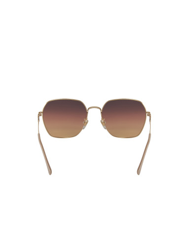 Gucci Gg0882Sa 004 Square Shape Cafe degradado Dorado