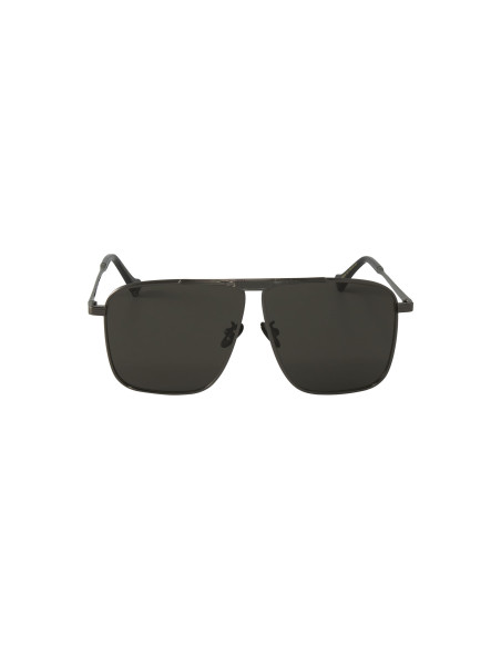 Gucci Gg0840s 001 Square Aviator Plateado Negro Original | SUNNIES.UNO