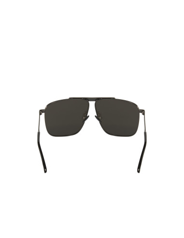 Gucci Gg0840s 001 Square Aviator Plateado Negro Original | SUNNIES.UNO